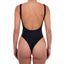 Traje de Baño Mujer Escote Redondo Amanda Negro