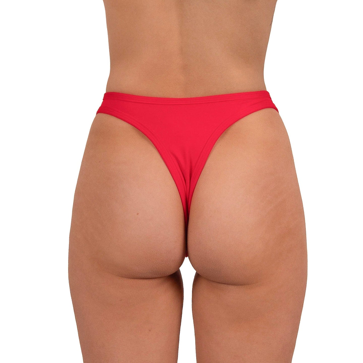 Bottom de Bikini sin Elástico Alegra Rojo Pasion