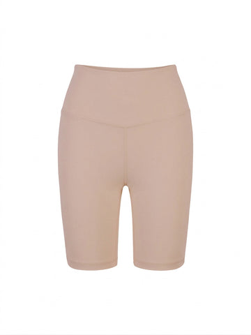 Biker Tiro Alto Beige 