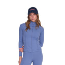 Chaqueta Deportiva Con Cierre Azul Claro