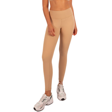 Calza Deportiva Mujer 7/8 Beige 