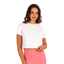 Polera Basica Corta Blanca