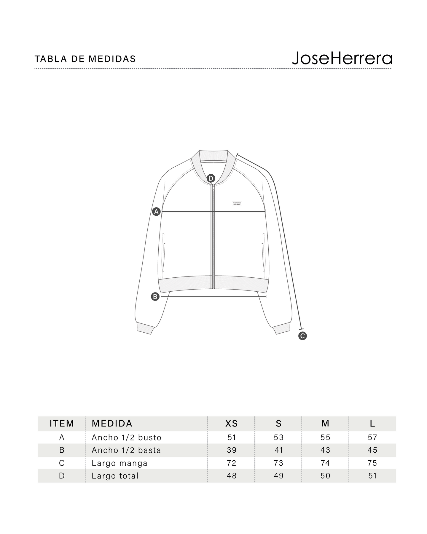 Chaqueta Mujer Crop Cierre Modal Chocolate