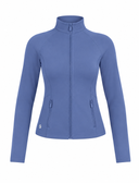 Chaqueta Deportiva Con Cierre Azul Claro