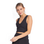 Peto Deportivo Cuello En V Solange Negro