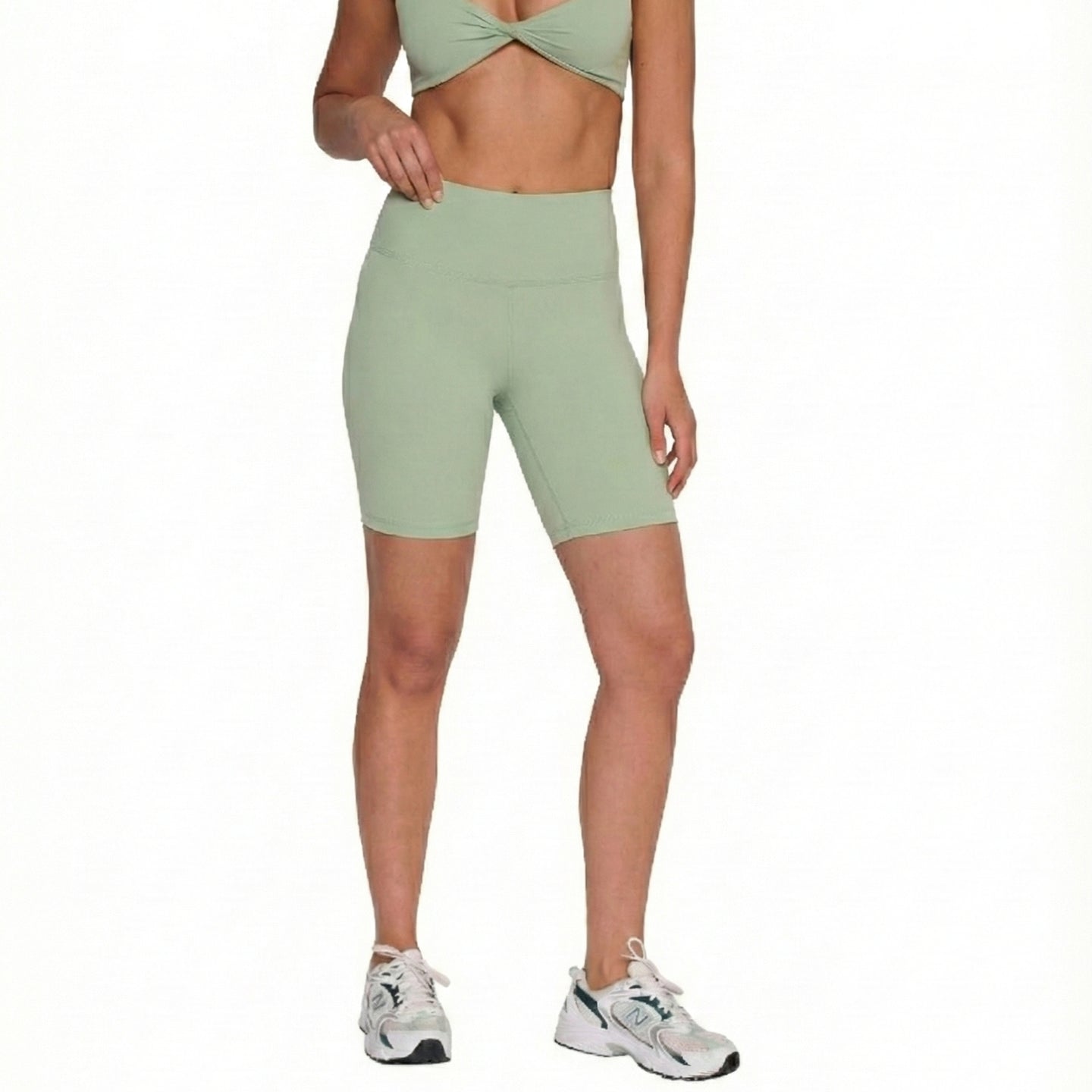 Biker Tiro Alto Pistacho