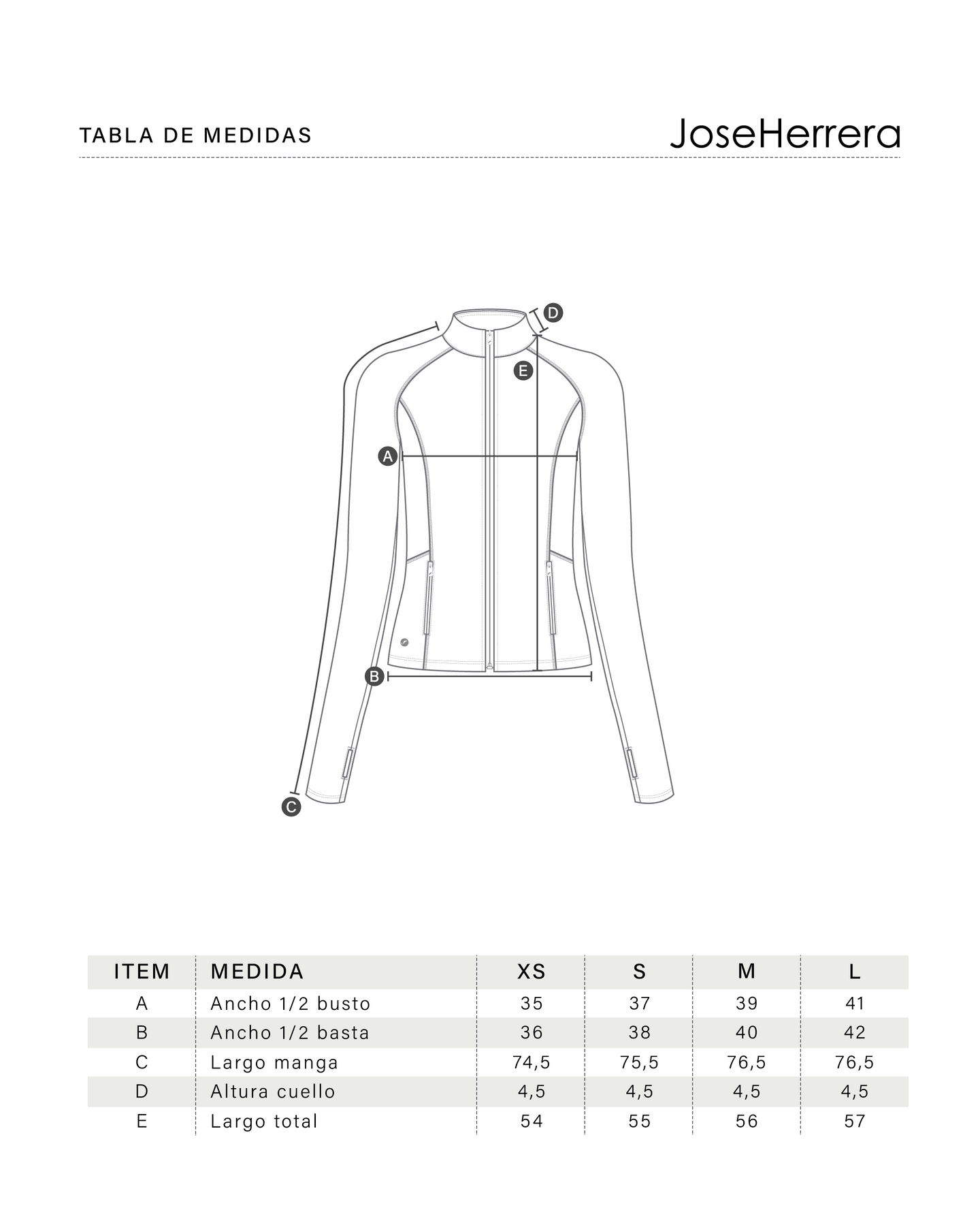Chaqueta Deportiva Con Cierre Gris Oscuro