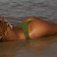 Bottom de Bikini con Elástico Olivia Matcha by Paula y Sofía Fernández