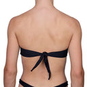 Top de Bikini Strapless Concha Dorada Maria Black