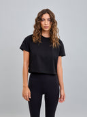 Polera Basica Corta Negro