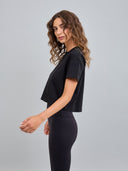 Polera Basica Corta Negro