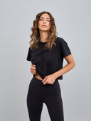 Polera Basica Corta Negro