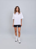 Polera Basica Oversized Blanco