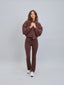 Chiporro Crop Mujer Chocolate