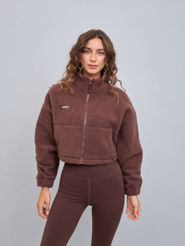 Chiporro Crop Mujer Chocolate