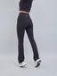 Calza Deportiva Tiro Alto Corte Recto Negro