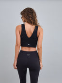 Peto Deportivo Cuello En V Solange Negro