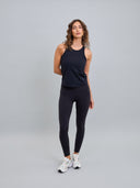 Polera Deportiva Elasticada Sin Mangas Emilia Negro