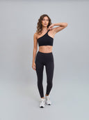 Calza Deportiva Tiro Alto 7/8 Negro