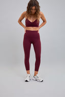 Calza Deportiva Mujer 7/8 Petit Tinto