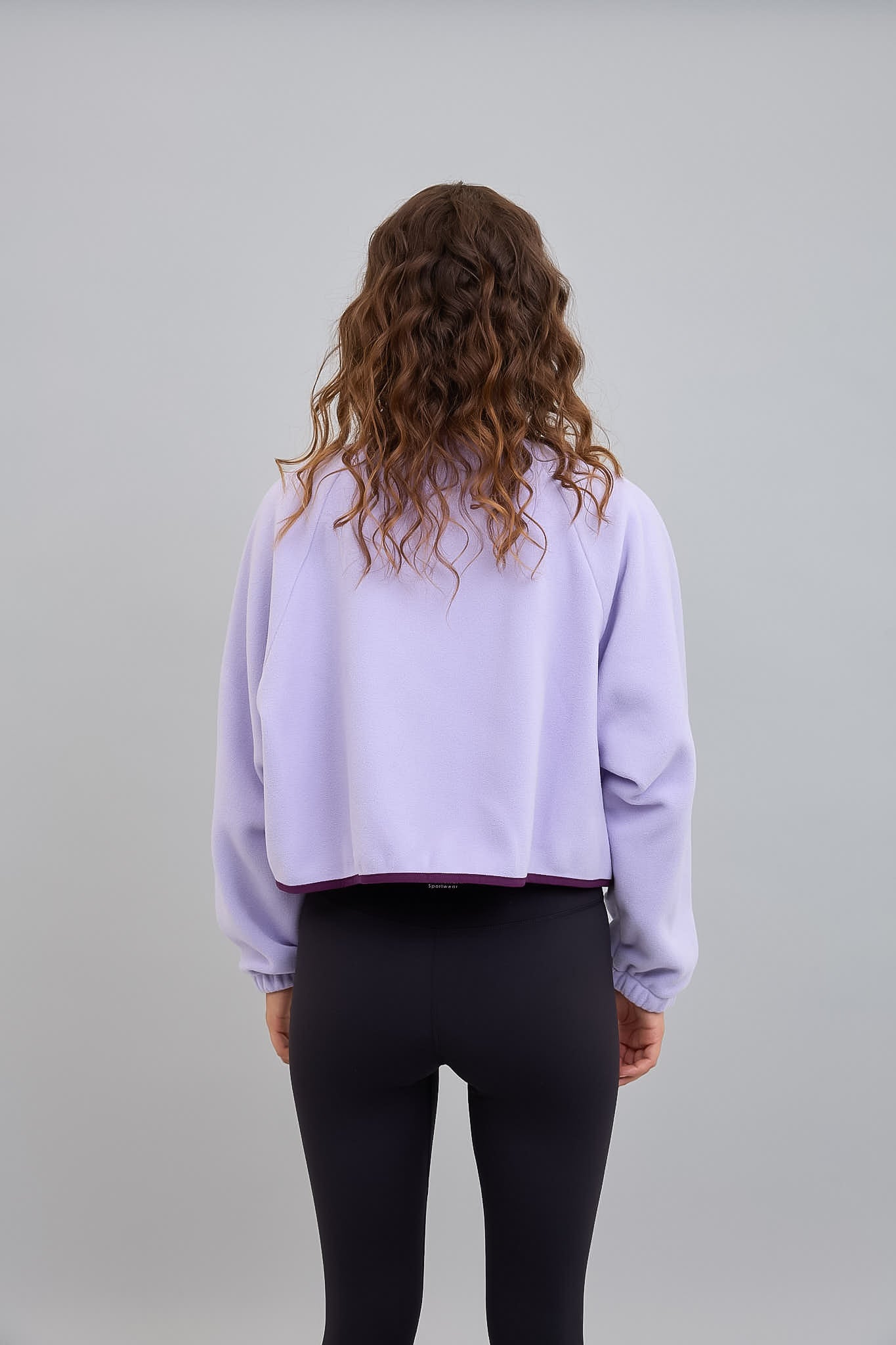 Micropolar Corto Mujer Catalina Lavanda Tinto