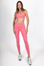 Calza Deportiva Mujer 7/8 Rosa