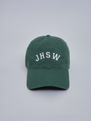 Gorro Tipo Jockey Bordado JHSW Verde Blanco