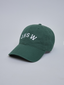 Gorro Tipo Jockey Bordado JHSW Verde Blanco