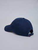Gorro Tipo Jockey Bordado Jose Herrera Azul Oscuro Rojo Blanco