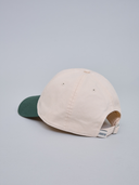 Gorro Tipo Jockey Bordado Jose Herrera Crema Verde Blanco