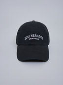 Gorro Tipo Jockey Bordado Jose Herrera Negro Blanco