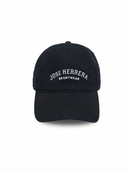 Gorro Tipo Jockey Bordado Jose Herrera Negro Blanco