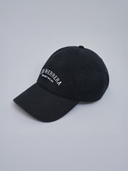 Gorro Tipo Jockey Bordado Jose Herrera Negro Blanco