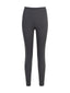 Calza Deportiva 7/8 Pretina Cruzada Gris Oscuro