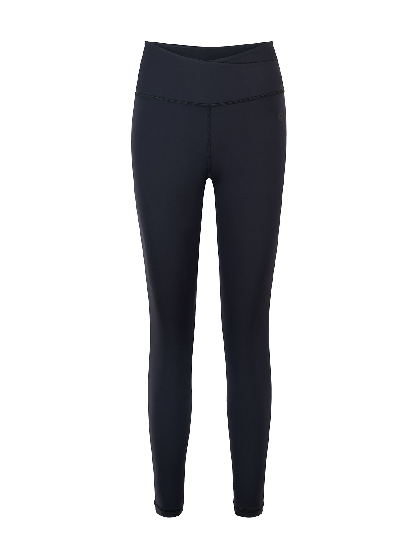 Calza Deportiva 7/8 Pretina Cruzada Negro