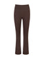 Calza Deportiva Tiro Alto Corte Recto Chocolate