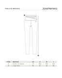 Calza Deportiva Mujer 7/8 Pretina Cruzada Bicolor Gris Blanco