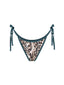 Bottom de Bikini Amarras Nora Jaguar Brillo Bosque by Paula y Sofía Fernández