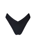 Bottom de Bikini sin elástico Paula Negro