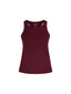 Polera Deportiva Elasticada Sin Mangas Emilia Tinto