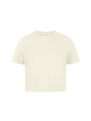 Polera Basica Corta Amarilla