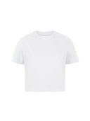 Polera Basica Corta Blanca