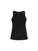 Polera Deportiva Elasticada Sin Mangas Emilia Negro