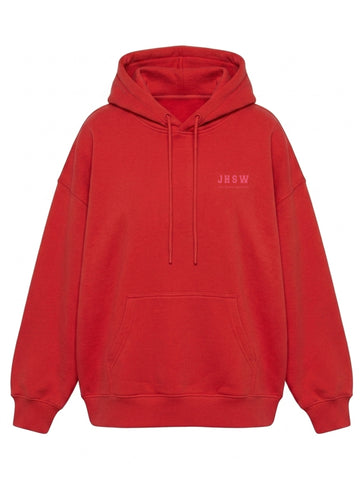 Poleron Hoddie Oversized Rojo