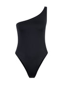 Traje De Baño Entero Un Hombro Sabrina Negro