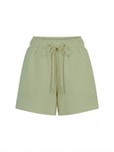 Short de Modal Cintura Ajustable Soft Musgo