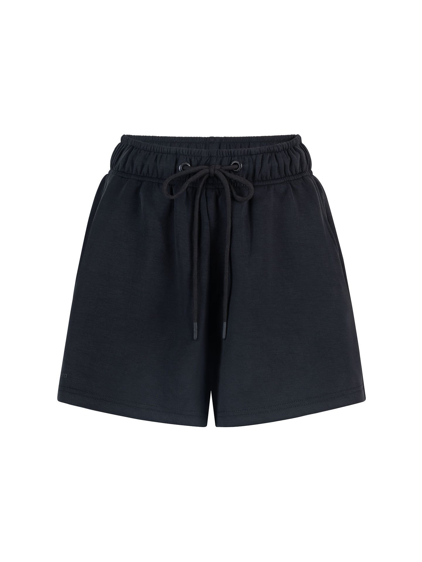 Short de Modal Cintura Ajustable Negro