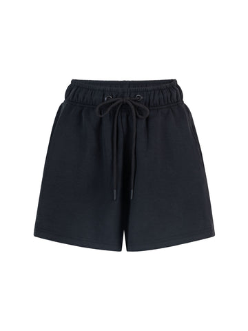 Short de Modal Cintura Ajustable Negro