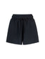 Short de Modal Cintura Ajustable Negro