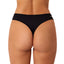 THONG CUT MESH BLACK